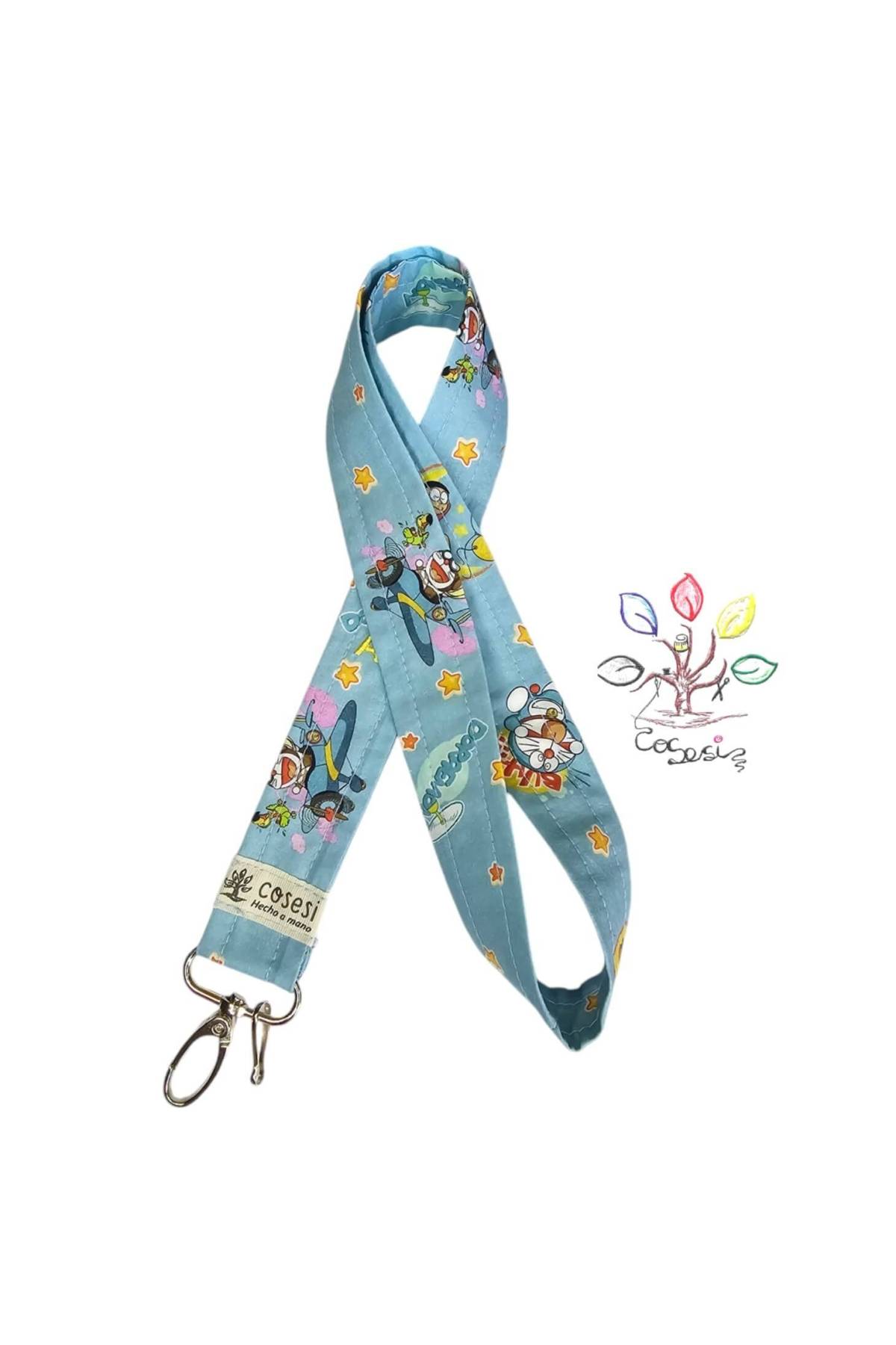 Lanyard Doraemon Azul