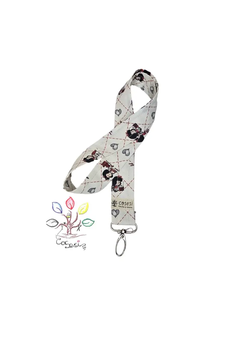 Lanyard Mafalda Corazones